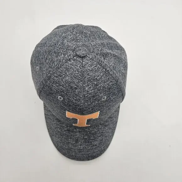 Tennessee Volunteers Hat Cap Strap Back Mens Gray Orange NCAA Football Vols - Picture 2 of 9